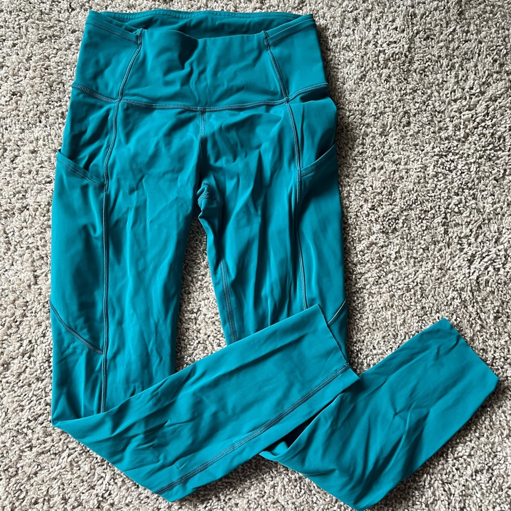 Lululemon fast & free pant 25 inch, size 4
